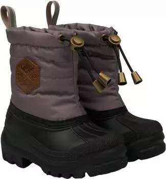 Mikk-Line Short Winter Wellies AOP braun