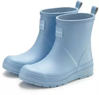Elbsand Rubber ankle boots made of waterproof material hellblau