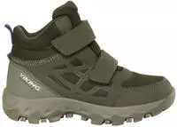 Viking 3-53620-37-34, Viking Track Mid WP 2V olive (37) 34 Kids