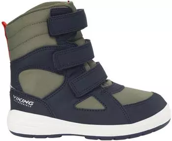 Viking Footwear Kids Fun Warm Waterproof 3V navy/olive