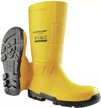 Dunlop JobGUARD Full Safety ESD S5 gelb
