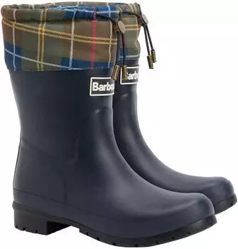 Barbour Mowbray Mid Welly navy/classic tartan