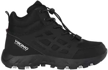 Viking Footwear Kids Track Mid Waterproof SL black