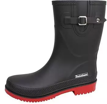 Regenliebe halbhoher Gummistiefel de Pladderregen schwarz