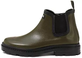 Aigle Chelsea Rain Gummistiefelette brun/kaki
