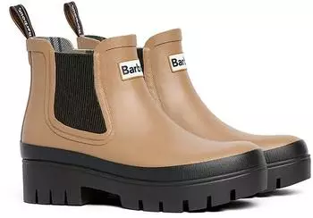 Barbour Halton Chelsea Welly military brown/black