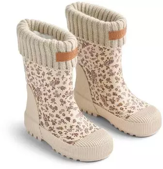 Wheat Rubber Boot Thermo Wader beige