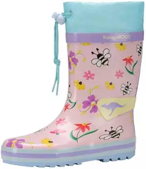 KangaROOS K-Summerrain Boots frost pink/bee happy
