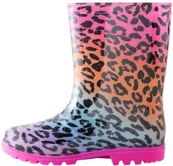 Next Fashion Rain Boots (32003464) rainbow leopard print