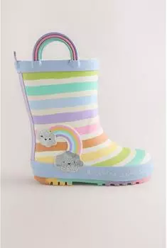 Next Fashion Rain Boots multi pastel rainbow