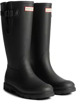 Hunter Field Downpour Adjustable Boot Neo Line Black