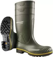 Dunlop B440631, Dunlop Acifort Heavy Duty Calf Herren (Green/Black)