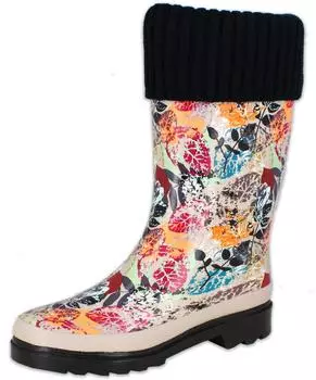 Beck Herbst Short Rubber Boot multicolor