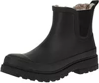 Gummistiefelette VERBENAS "LUA FUR SMOOTH", Damen, Gr. 39, schwarz,...