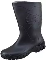 Dunlop Gummistiefel Dee Unisex K500011, Kurzschaft, PVC, schwarz, Gr&ouml;&szlig;e 40