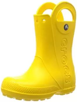Crocs Kids Handle It Rain Boot yellow