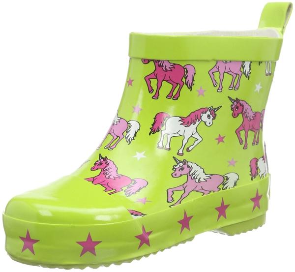 Playshoes Gummistiefel Einhorn (180369) grün