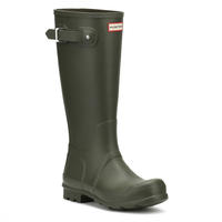 HUNTER Herren Gummistiefel gr&uuml;n Naturkautschuk