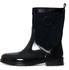 Tommy Hilfiger Patent and Suede Rain Boots (FW0FW03976) black