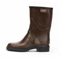 Aigle Herren Gummistiefel braun Gummi
