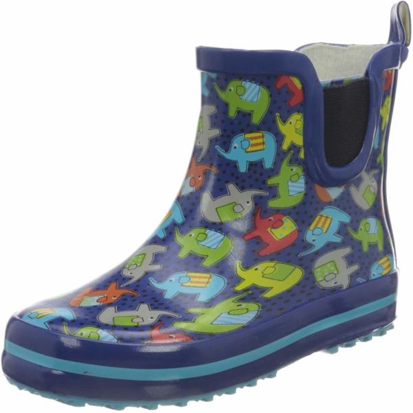 Beck-Schuhe Beck Rubber Boots small Kids elephants/dark blue