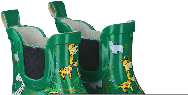 Beck Rubber Boots small Kids zoo/gren