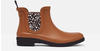Joules Rutloand Premium Rubber Chelsea Boots brown
