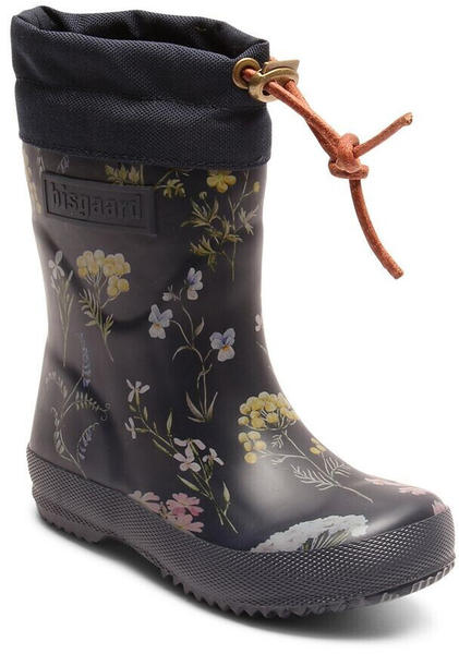 Bisgaard Thermo Rubber Boots (92009.999) blue flowers