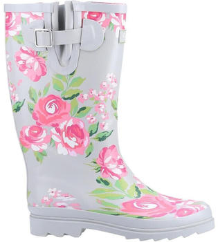 Cotswold Outdoor Cotswold Blossom Wellington Boots pink grey