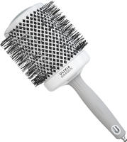 Olivia Garden Expert Shine Wavy Bristles White&Grey Haarb&uuml;rste průměr 80 mm 1 St.,
