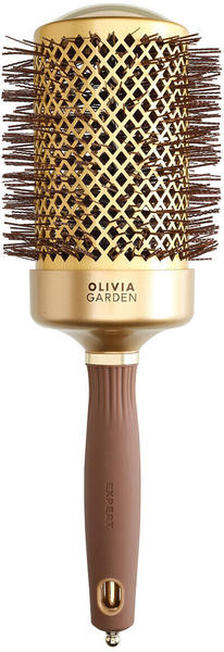 Olivia Garden Expert Blowout Shine Crimped Bristles gold & braun Ø 65 mm