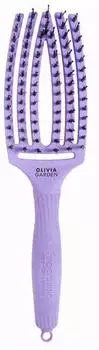 Olivia Garden Fingerbrush Combo Medium lavender Olivia Garden Fingerbrush Combo Medium lavender