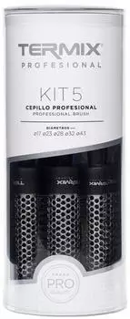 Termix Professional 5er-Pack Rundbürsten TX1045 Termix Professional 5er-Pack Rundbürsten TX1045