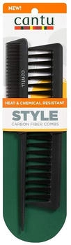 Cantu Carbon Melt Resistant Combs 2er
