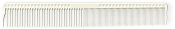 JRL Fine Cutting Comb 7.4" white