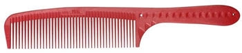 JRL Barbering Comb 7.6" red