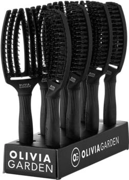 Olivia Garden Set Fingerbrush Combo Full Black
