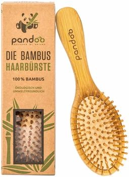 Pandoo Bambus-Haarb&uuml;rste mit Naturborsten f&uuml;r M&auml;nner, Frauen & Kinder (POBHB01)