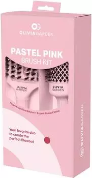 Olivia Garden Pastel Pink 2er Bürstenset