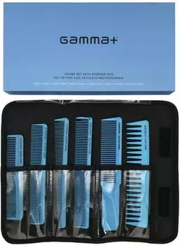 Gamma Pi&ugrave; Kamm-Set Blau