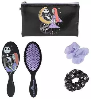 CERD&Aacute; LIFE'S LITTLE MOMENTS Nightmare Before Christmas Jack & Sally Beauty-Set, Haarb&uuml;rste, Z&ouml;pfe & Tasche (2500002898_)