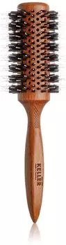 Keller Bürsten Profi-Styler Rundbürste Wildschweinborsten & Nylonstifte, 38/74mm