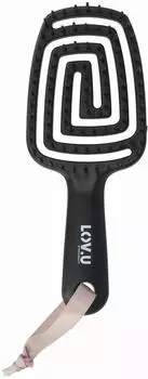 Parsa Beauty LOV.U Flexible Entwirrb&uuml;rste, Paddelb&uuml;rste, schwarz