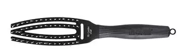 Olivia Garden Fingerbrush Combo Small black