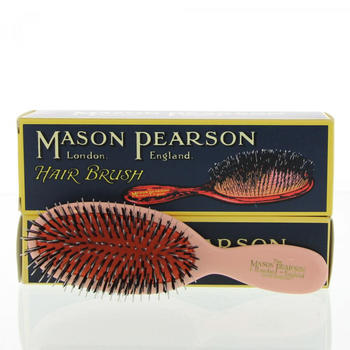 Mason Pearson BN4 Pocket Bristle & Nylon - pink