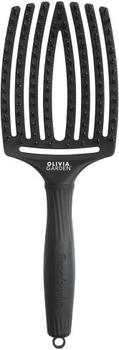 Olivia Garden Fingerbrush Combo Full Black L Olivia Garden Fingerbrush Combo Full Black L