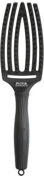 Olivia Garden Fingerbrush Combo Medium Full Black