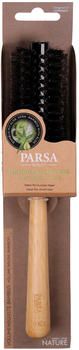 Parsa Beauty Profi FSC Holz Rundbürste mit Wildschweinborsten 15 mm