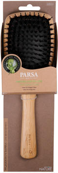 Parsa Beauty Profi FSC Holz Haarbürste Paddle Groß mit Mischborsten