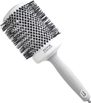 Olivia Garden Expert Blowout Shine White & Grey 65 mm Olivia Garden Expert Blowout Shine White & Grey 65 mm
